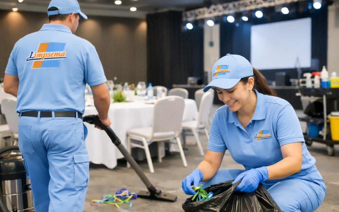 Limpieza Profesional para Eventos: Antes, Durante y Después